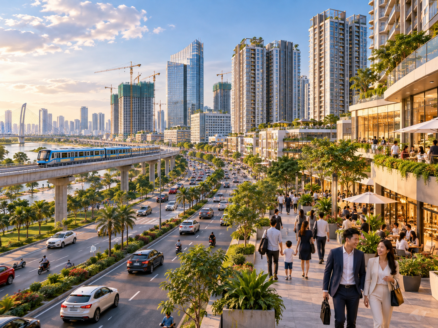 KHU DÂN CƯ THÀNH PHỐ THỦ ĐỨC – KẾT NỐI ĐÔ THỊ, KIẾN TẠO GIÁ TRỊ SỐNG